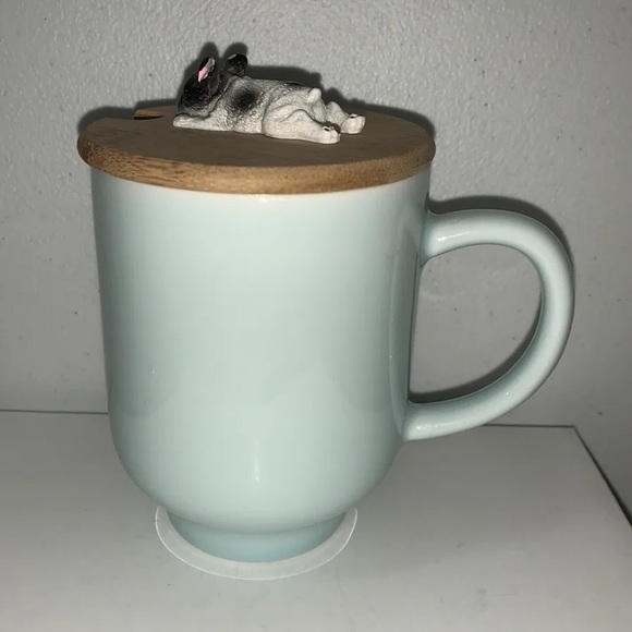 Ceramic Bulldog Themed Coffee Tea Cup Mug No Spoon - Picture 3 of 9
